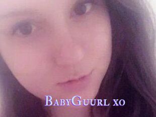 BabyGuurl_xo