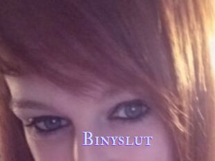 Binyslut