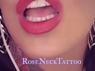 RoseNeckTattoo