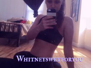 Whitneyswetforyou